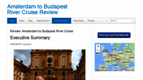 What Amsterdamtobudapest.com website looked like in 2017 (6 years ago)