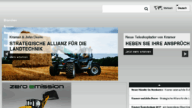 What Agriculture.kramer-online.com website looked like in 2017 (6 years ago)