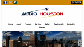 What Audiohouston.net website looked like in 2017 (6 years ago)