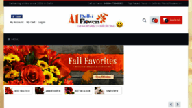 What A1delhiflowers.com website looked like in 2017 (6 years ago)