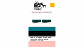 What Asianbeautymarket.com website looked like in 2017 (6 years ago)