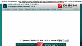 What Assistenza-caldaievaillant.it website looked like in 2017 (6 years ago)