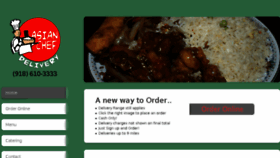What Asianchefdelivery.net website looked like in 2017 (6 years ago)