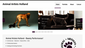 What Animalartists.nl website looked like in 2017 (6 years ago)