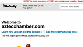 What Aztecchamber.com website looked like in 2017 (6 years ago)