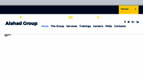 What Alahadgroup.com website looked like in 2017 (6 years ago)