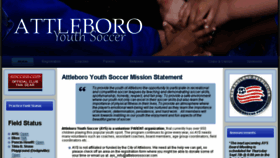 What Attleborosoccer.com website looked like in 2017 (6 years ago)