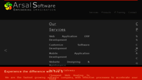 What Arsalsoftware.com website looked like in 2017 (6 years ago)