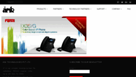 What Anktechnologies.com website looked like in 2017 (6 years ago)