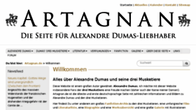 What Artagnan.de website looked like in 2017 (6 years ago)
