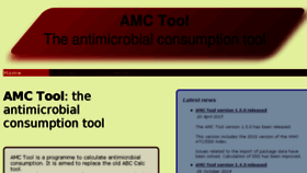What Amu-tools.org website looked like in 2017 (6 years ago)
