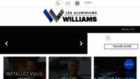 What Aluminiums-williams.com website looked like in 2017 (6 years ago)