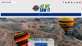 What Aswesawit.com website looked like in 2017 (6 years ago)