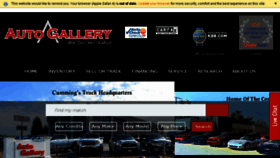 What Autogalleryinc.com website looked like in 2017 (6 years ago)