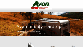 What Avan.com.au website looked like in 2017 (6 years ago)