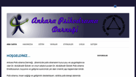 What Ankarapsikodrama.com website looked like in 2017 (6 years ago)