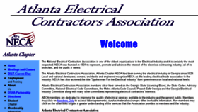 What Atlantaelectrical.org website looked like in 2017 (6 years ago)
