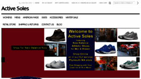 What Activesoles.com website looked like in 2017 (6 years ago)