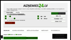 What Aiznemies24.lv website looked like in 2017 (6 years ago)