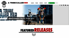 What Atribecalledred.com website looked like in 2017 (6 years ago)
