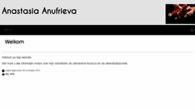 What Anastasia.anufrieva.nl website looked like in 2017 (6 years ago)