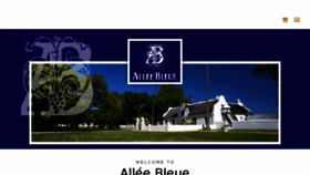 What Alleebleue.co.za website looked like in 2017 (6 years ago)