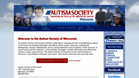 What Asw4autism.org website looked like in 2017 (6 years ago)