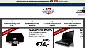 What Adtcomputers.nl website looked like in 2017 (6 years ago)