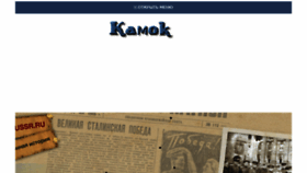 What Ammoussr.ru website looked like in 2017 (6 years ago)