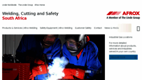 What Afrox-welding.co.za website looked like in 2017 (6 years ago)