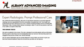 What Albanyimaging.com website looked like in 2017 (6 years ago)