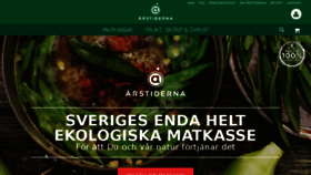 What Arstiderna.com website looked like in 2017 (6 years ago)