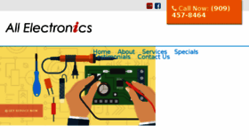 What Allelectronicsiphonerepair.info website looked like in 2017 (6 years ago)