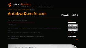 What Antakyakunefe.com website looked like in 2017 (6 years ago)