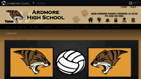 What Ardmorehigh.org website looked like in 2017 (6 years ago)