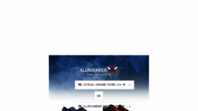 What Allrounder.com website looked like in 2017 (6 years ago)