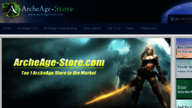 What Archeage-store.com website looked like in 2017 (6 years ago)