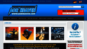 What Aorheaven.com website looked like in 2017 (6 years ago)