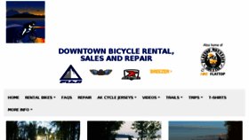 What Alaska-bike-rentals.com website looked like in 2017 (6 years ago)