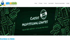 What Adoteumcidadao.com.br website looked like in 2017 (6 years ago)