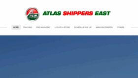 What Atlasshipperseastllc.com website looked like in 2017 (6 years ago)