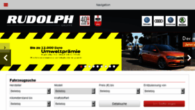 What Autohaus-rudolph.de website looked like in 2017 (6 years ago)