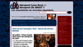 What Aeroportdebruit.fr website looked like in 2017 (6 years ago)