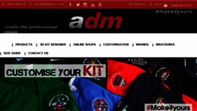 What Admdirect.co.uk website looked like in 2017 (6 years ago)