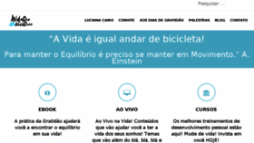 What Avidaquevocequer.com.br website looked like in 2017 (6 years ago)