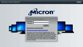 What Apps.micron.com website looked like in 2017 (6 years ago)