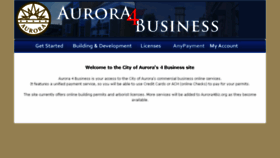 What Aurora4biz.org website looked like in 2017 (6 years ago)