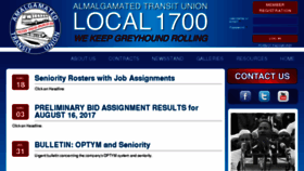 What Atu1700.org website looked like in 2017 (6 years ago)