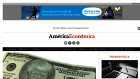 What Americaeconomica.com website looked like in 2017 (6 years ago)
