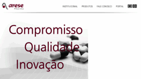 What Arese.com.br website looked like in 2017 (6 years ago)